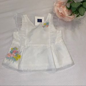 Janie and Jack Embroidered Top